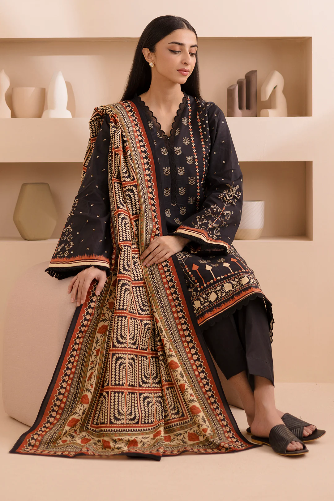 Shirt Shalwar Dupatta - 0272 - Image 3