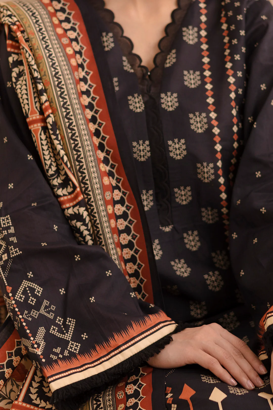 Shirt Shalwar Dupatta - 0272 - Image 4