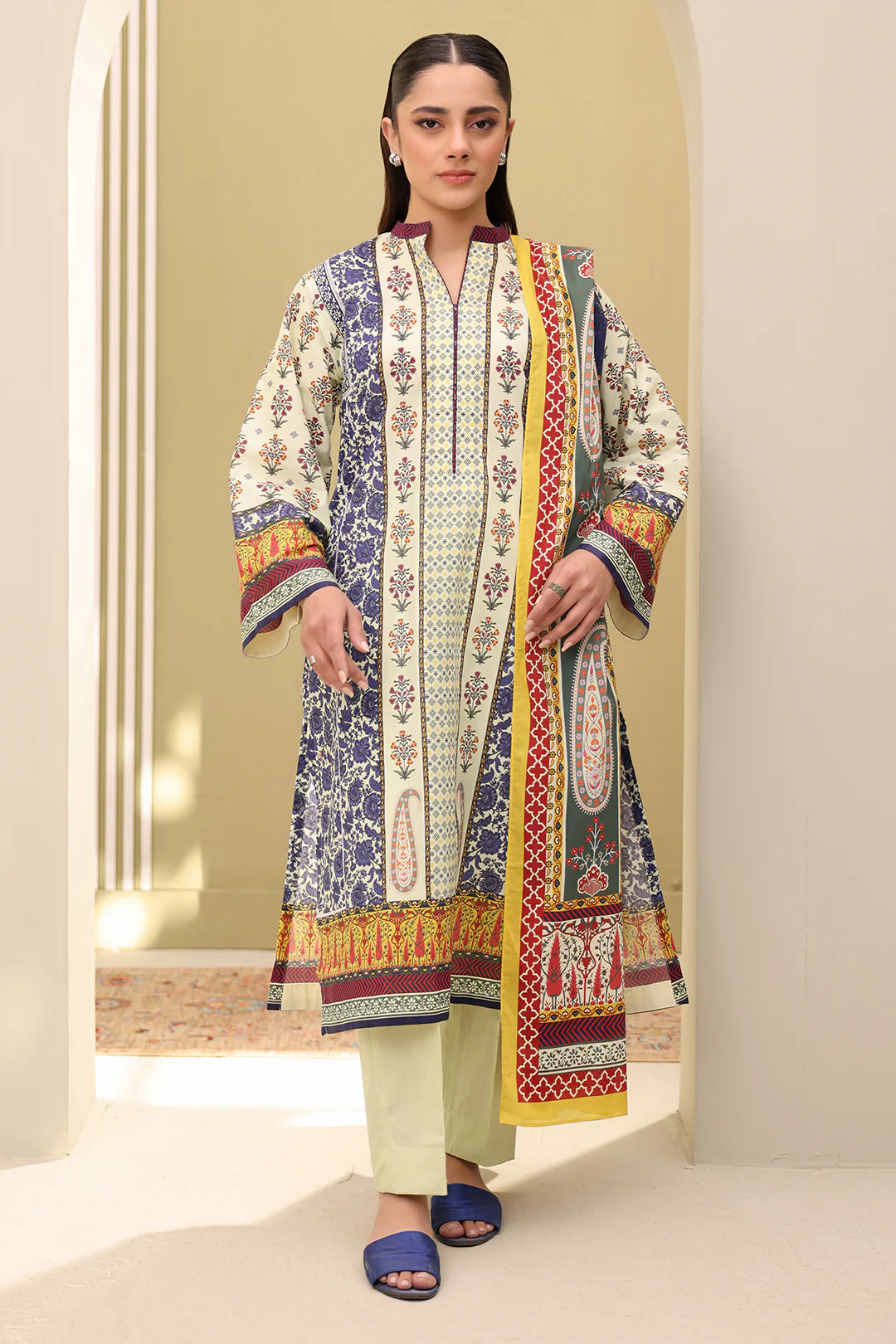 Shirt Shalwar Dupatta - 0318 - Image 2