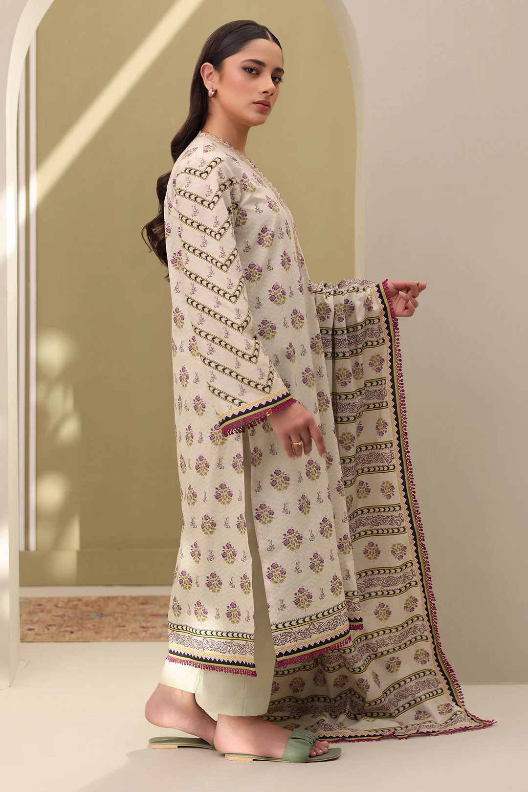 Shirt Shalwar Dupatta - 0327 - Image 6