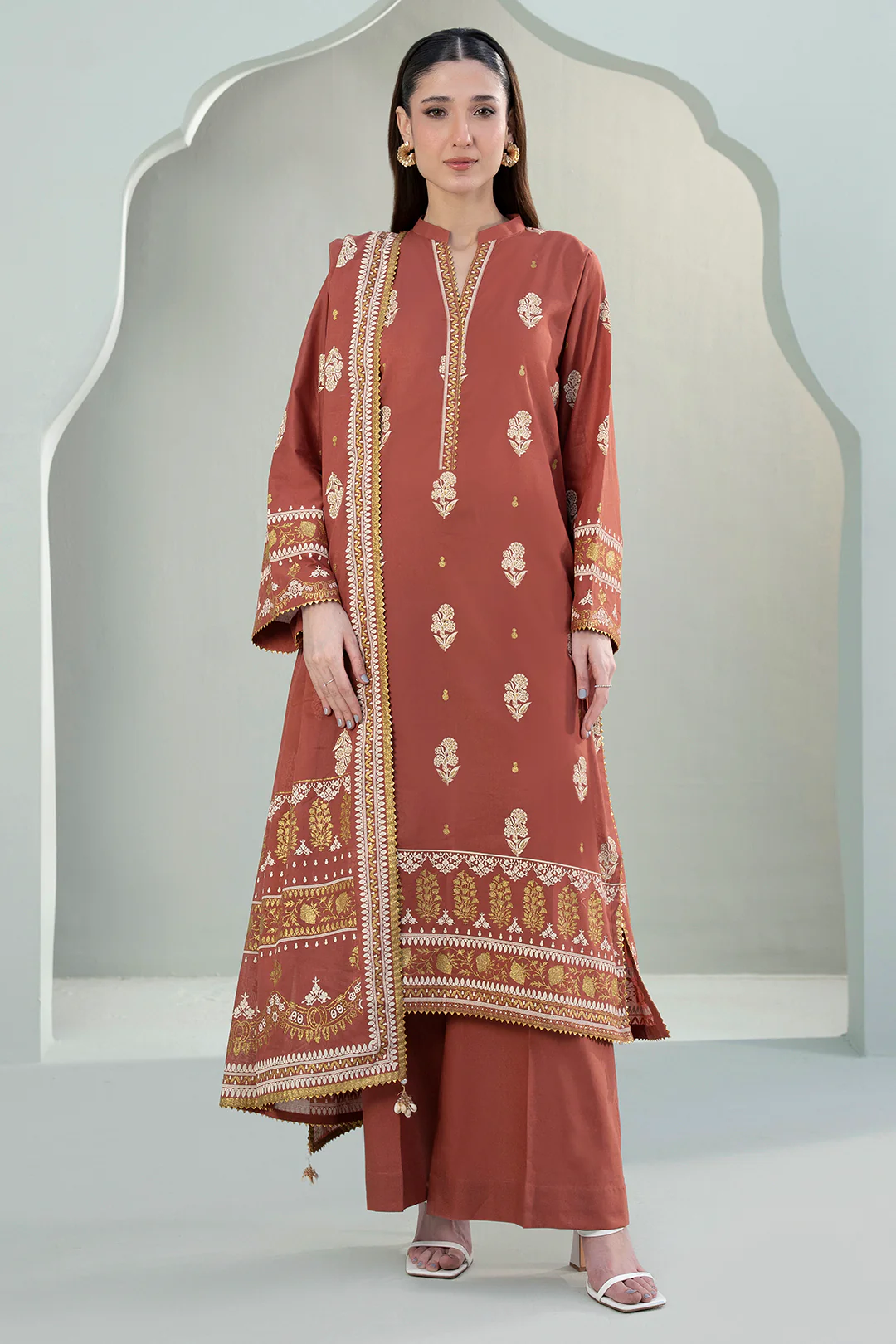 Shirt Shalwar Dupatta - 0335 - Image 2