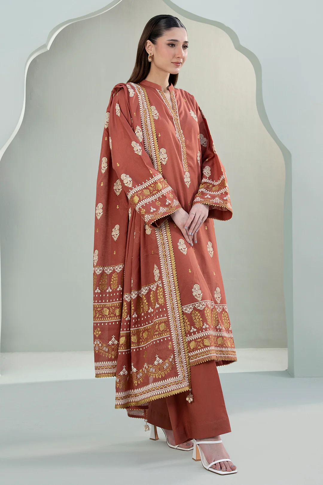 Shirt Shalwar Dupatta - 0335 - Image 4