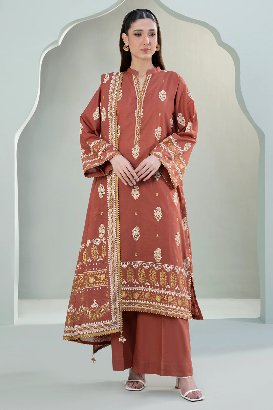 Shirt Shalwar Dupatta - 0335 - Image 6