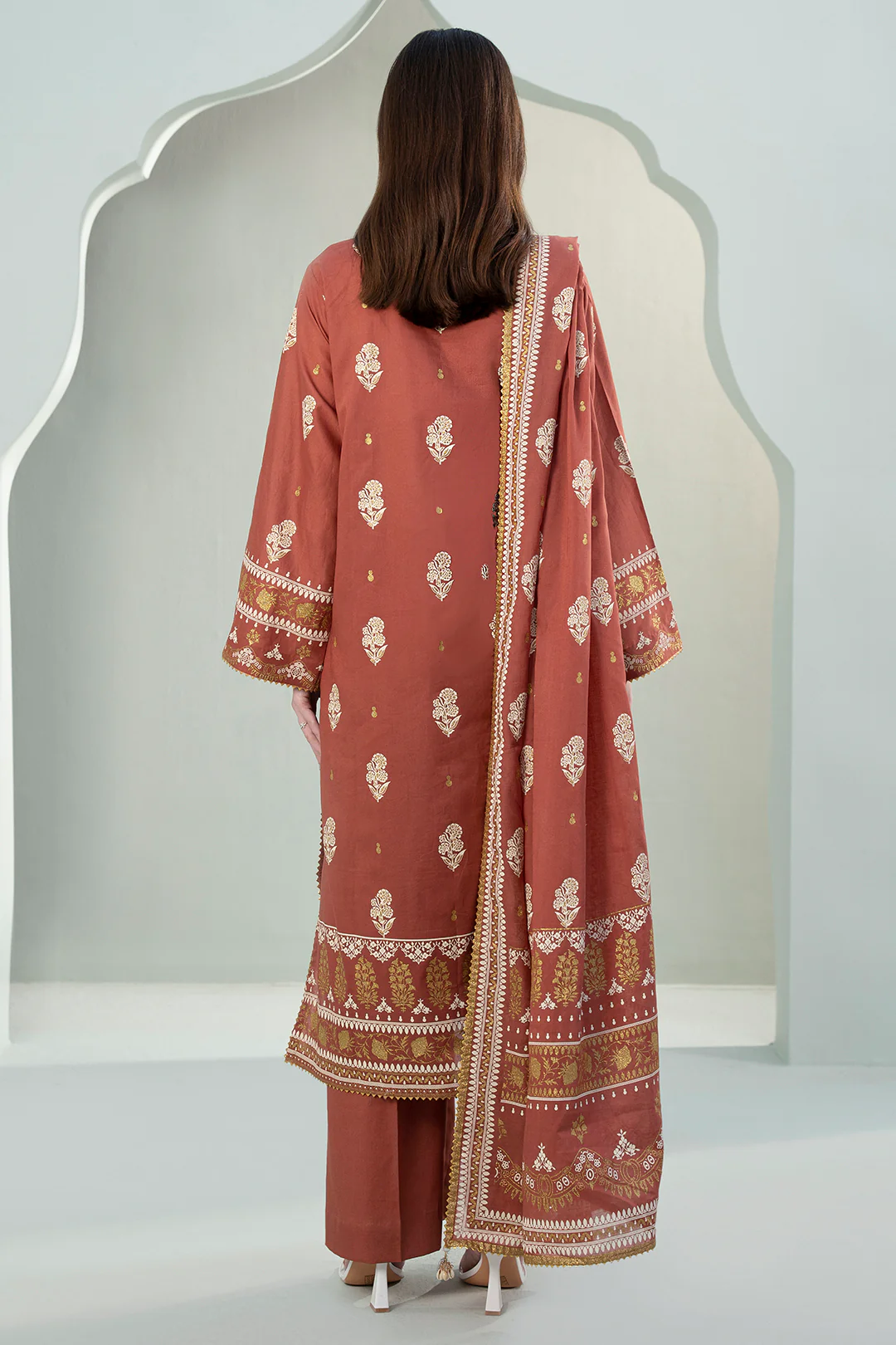 Shirt Shalwar Dupatta - 0335 - Image 8