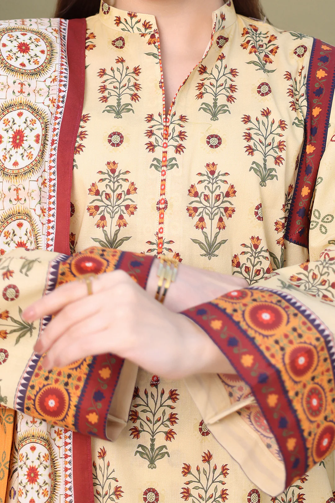 Shirt Shalwar Dupatta - 0338 - Image 5
