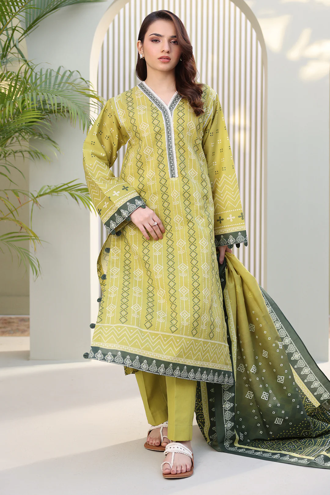 Shirt Shalwar Dupatta - 0381 - Image 4