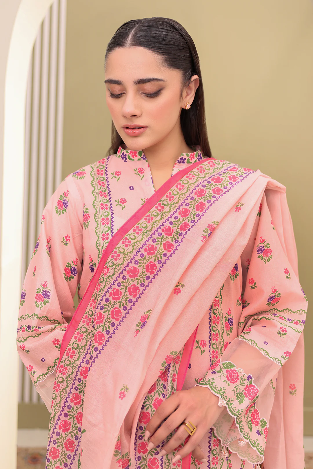 Shirt Shalwar Dupatta - 0382 - Image 4