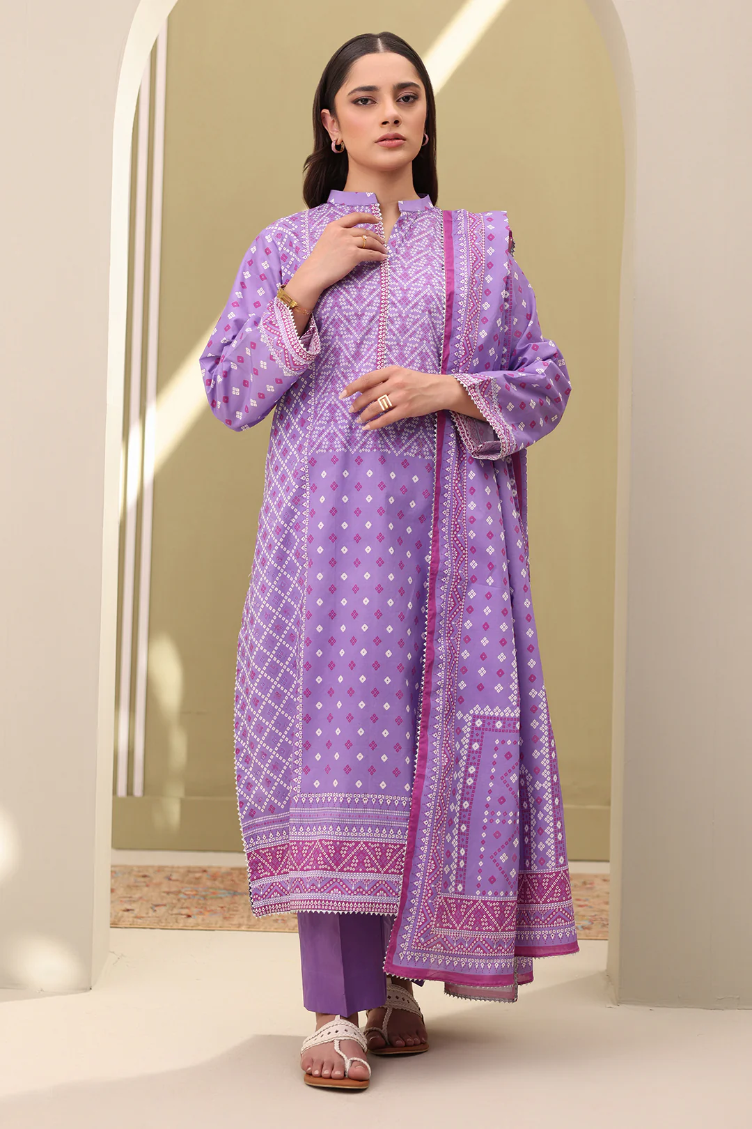 Shirt Shalwar Dupatta - 0384 - Image 4