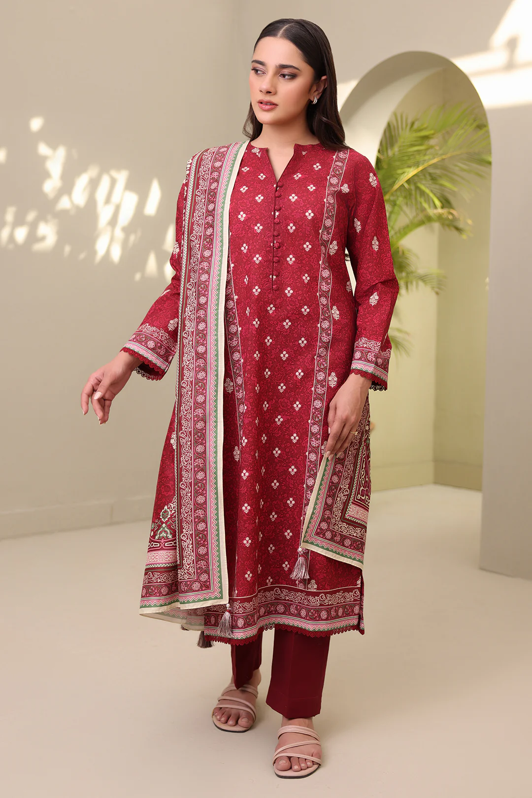 Shirt Shalwar Dupatta - 0386 - Image 4