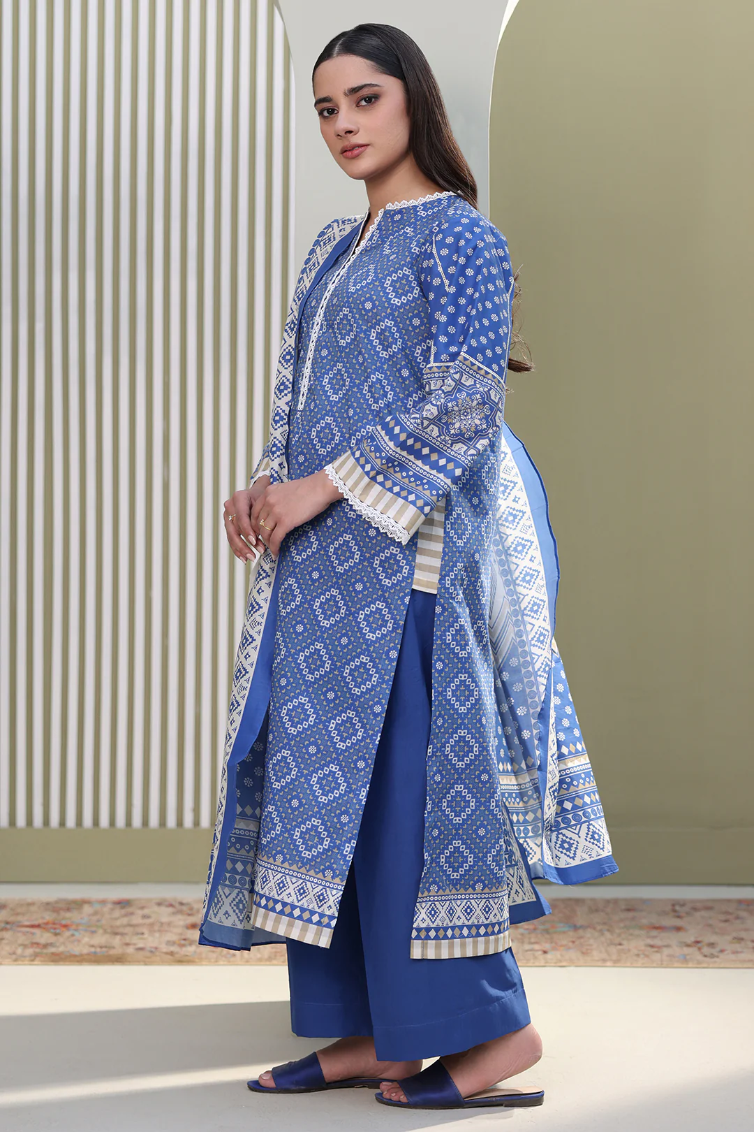 Shirt Shalwar Dupatta - 0389 - Image 4