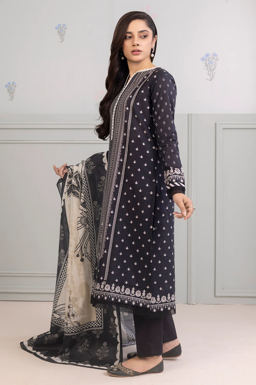 Shirt Shalwar Dupatta - 0393 - Image 5