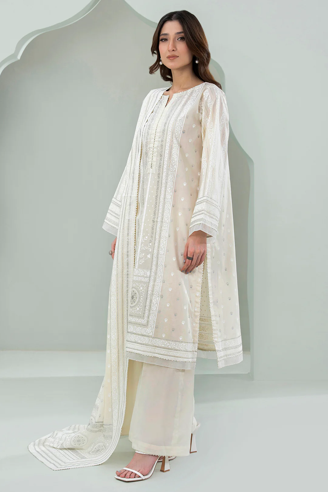 Shirt Shalwar Dupatta - 0396 - Image 4