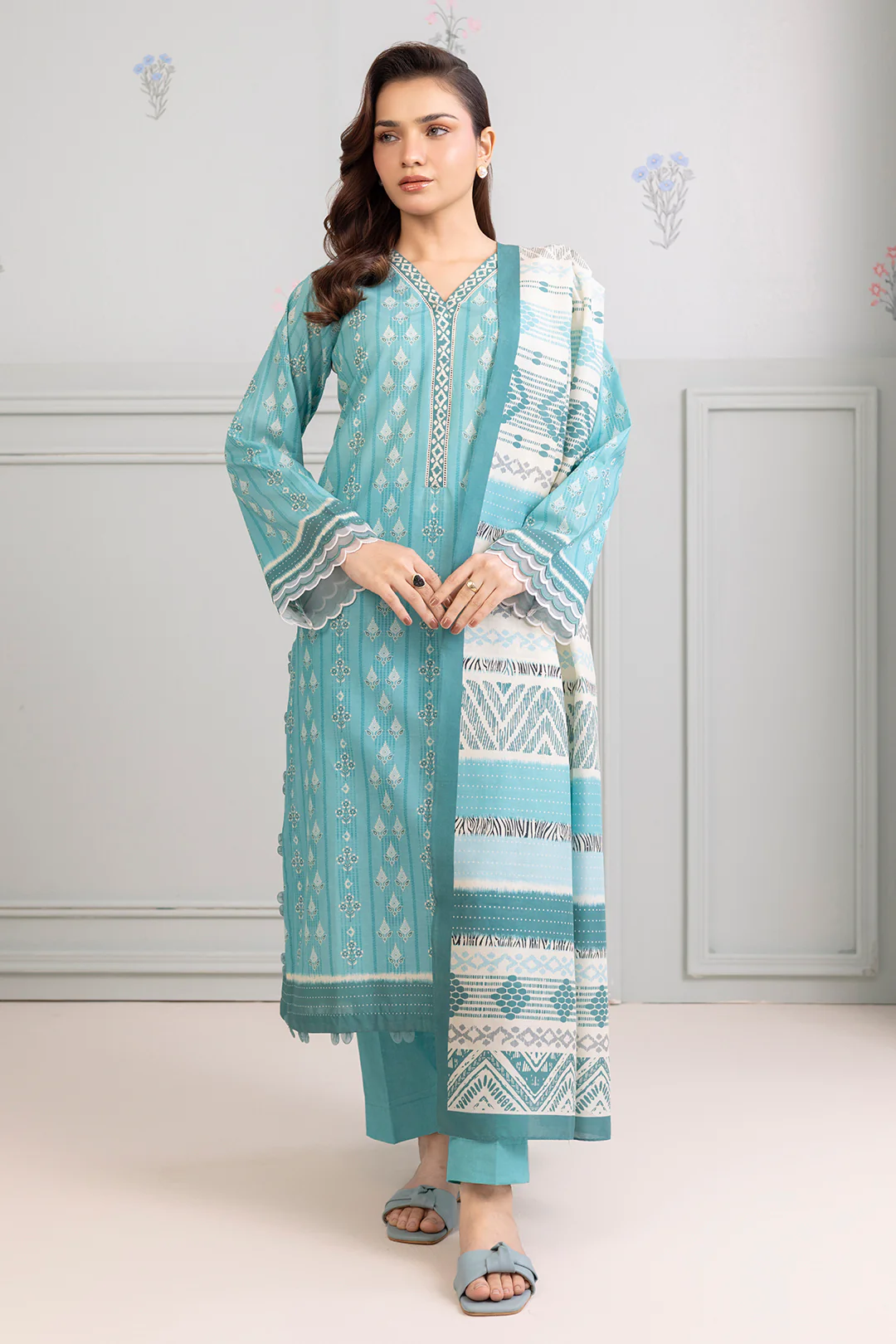 Shirt Shalwar Dupatta - 0427 - Image 2