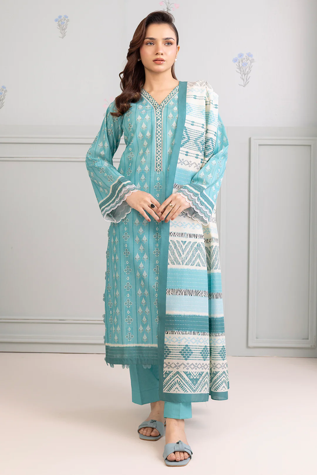 Shirt Shalwar Dupatta - 0427 - Image 4