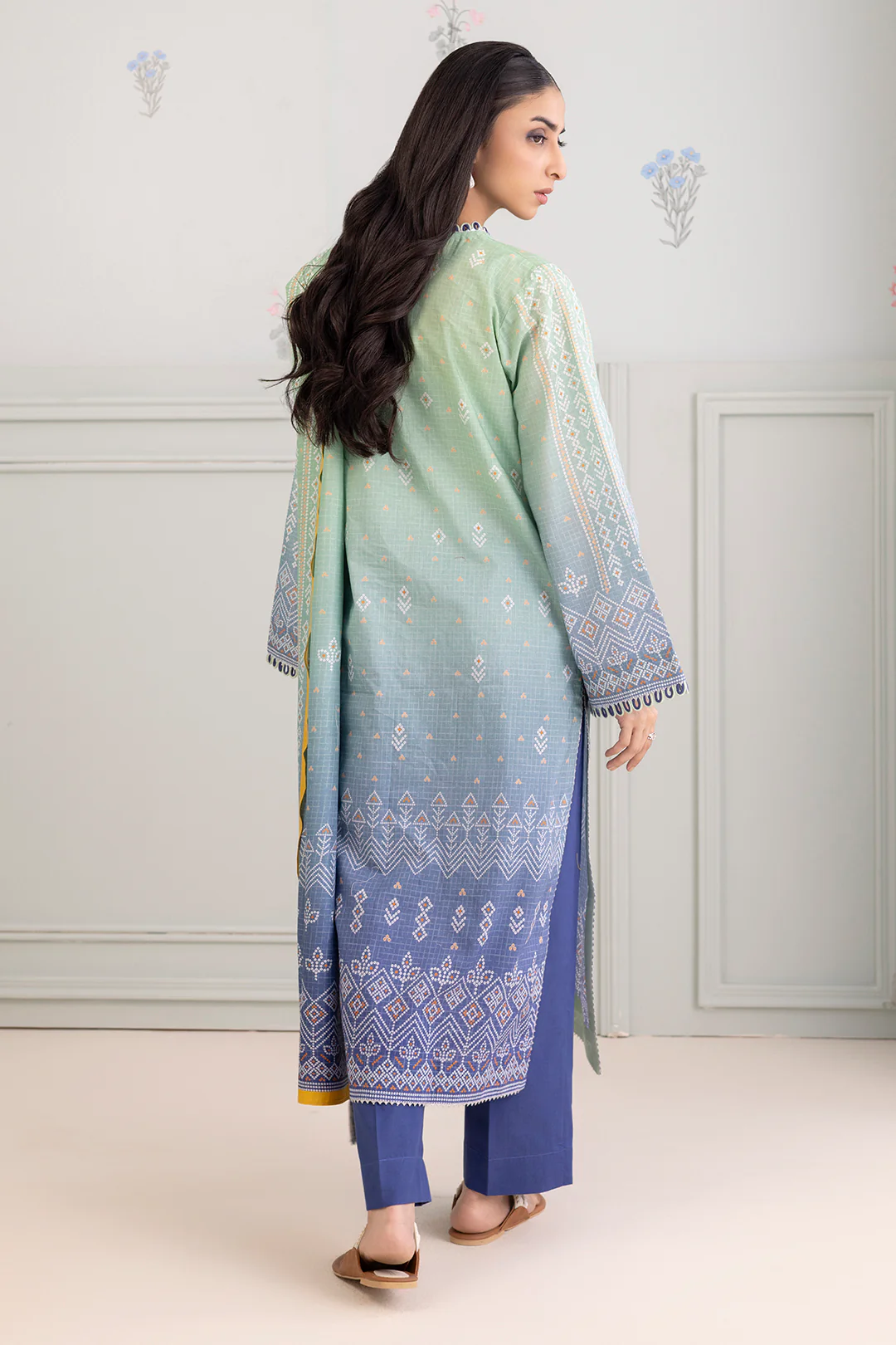 Shirt Shalwar Dupatta - 0438 - Image 5