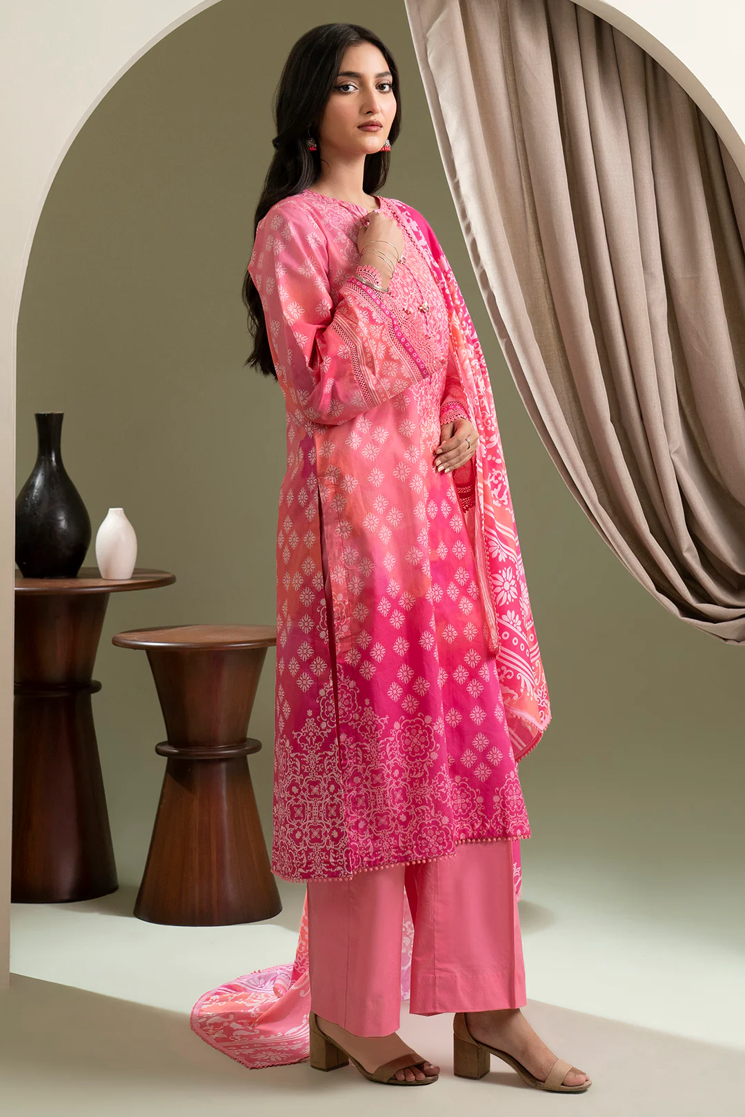 Shirt Shalwar Dupatta - 0441 - Image 3