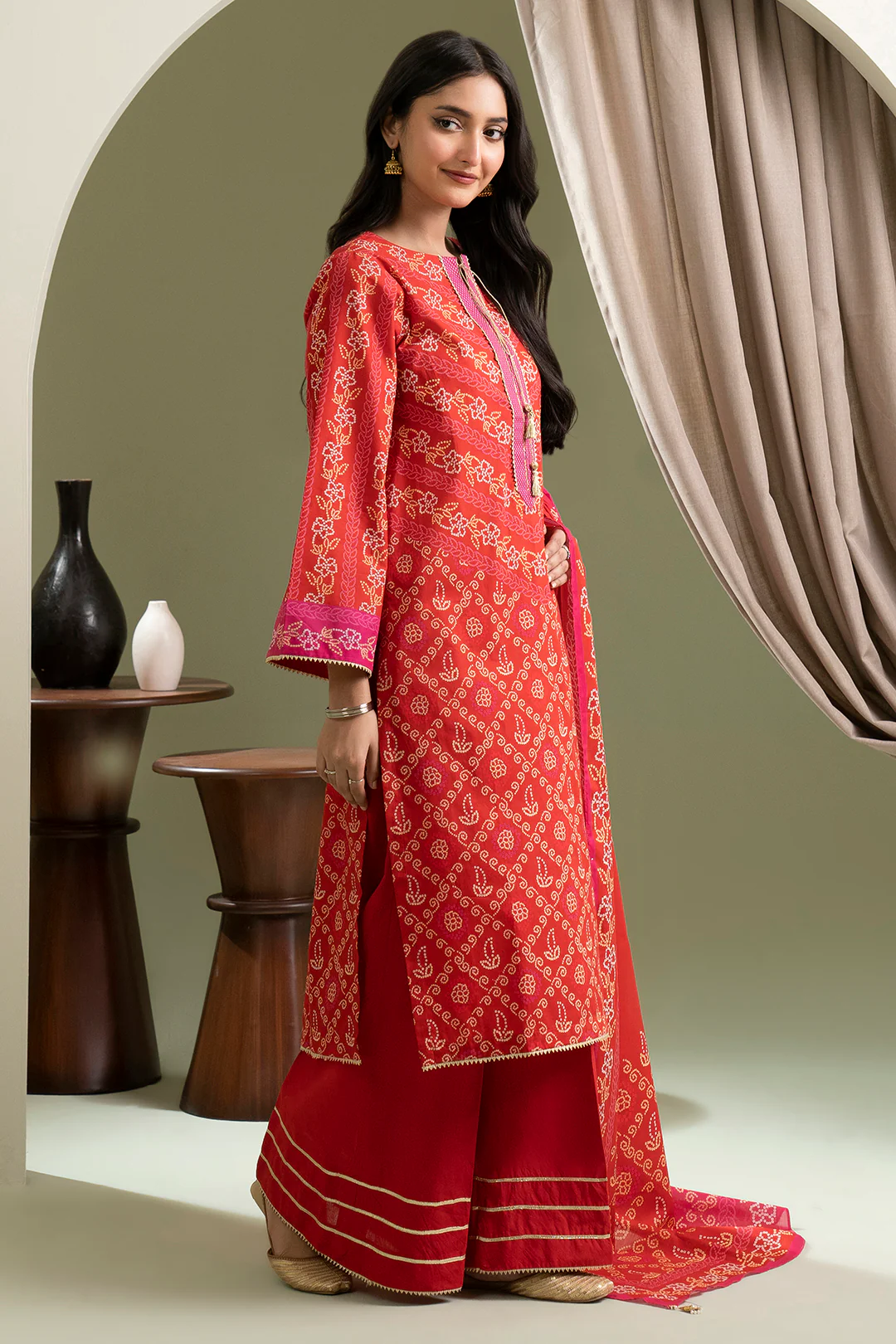 Shirt Shalwar Dupatta - 0443 - Image 7