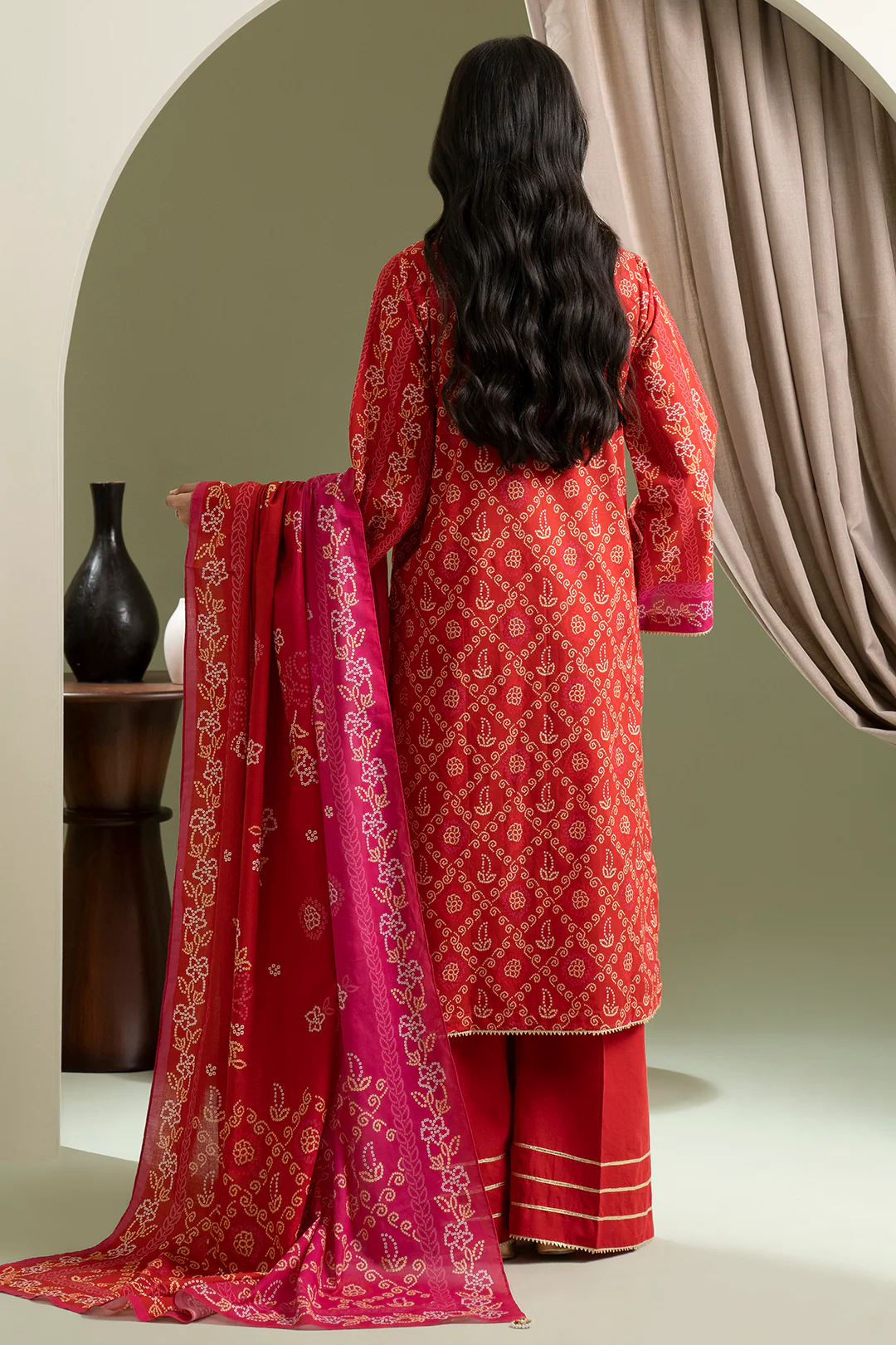 Shirt Shalwar Dupatta - 0443 - Image 8