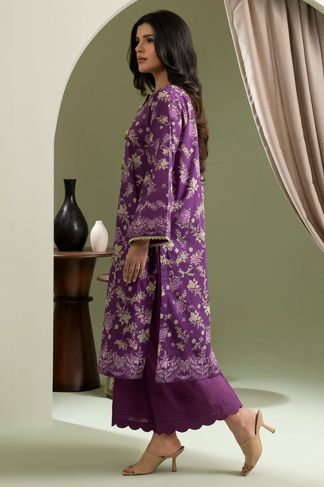Shirt Shalwar Dupatta - 0444 - Image 8