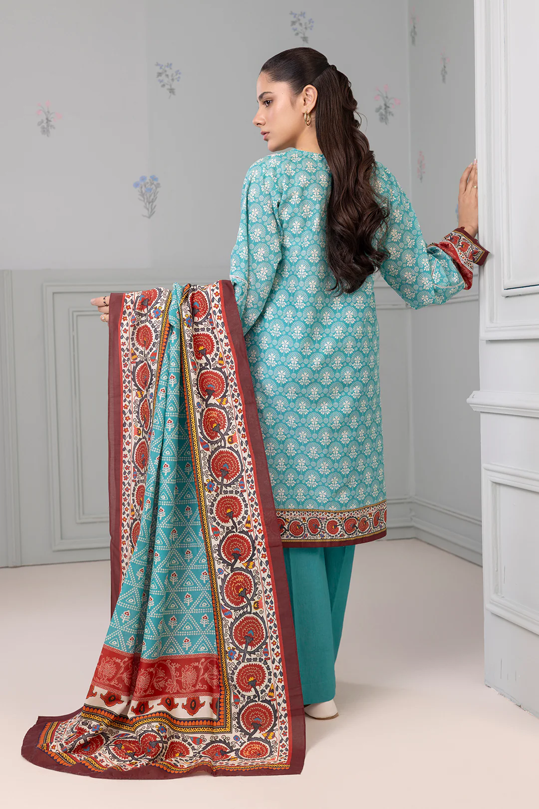 Shirt Shalwar Dupatta - 0497 - Image 5