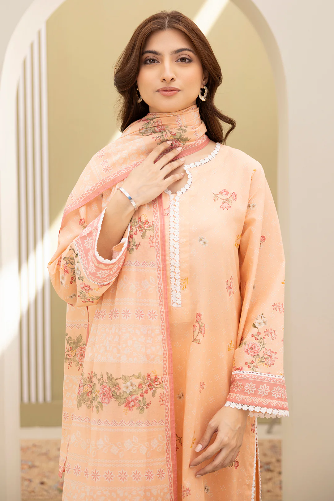 Shirt Shalwar Dupatta - 0498 - Image 5