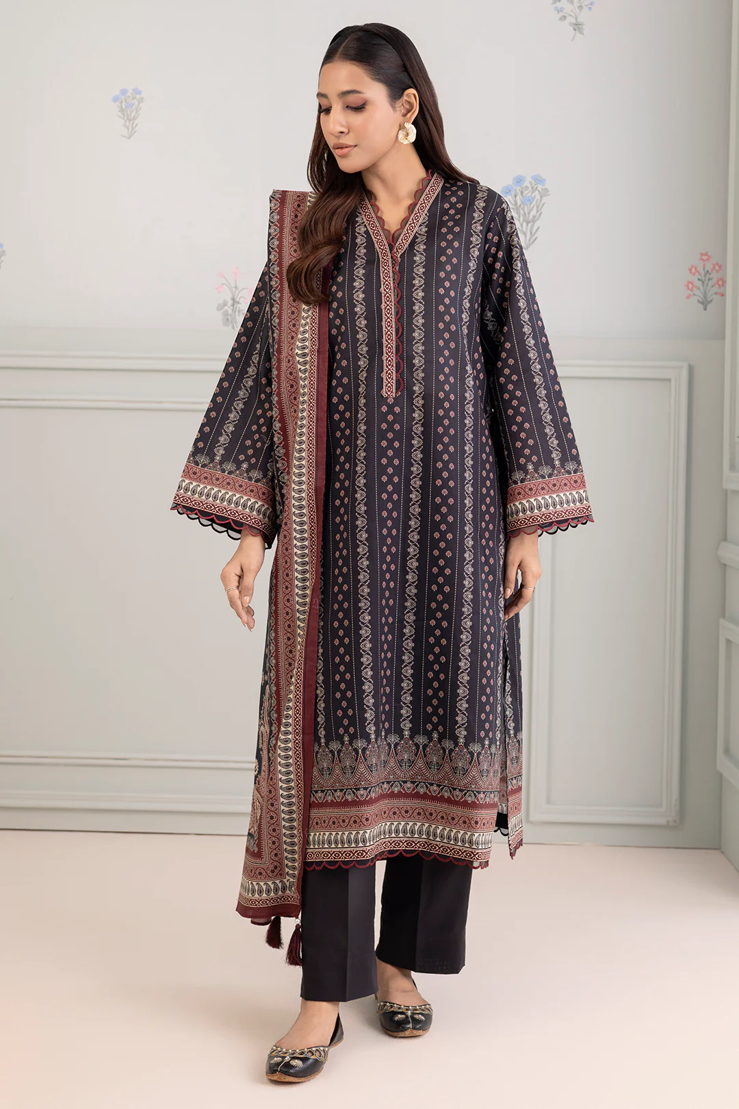 Shirt Shalwar Dupatta - 0504 - Image 4