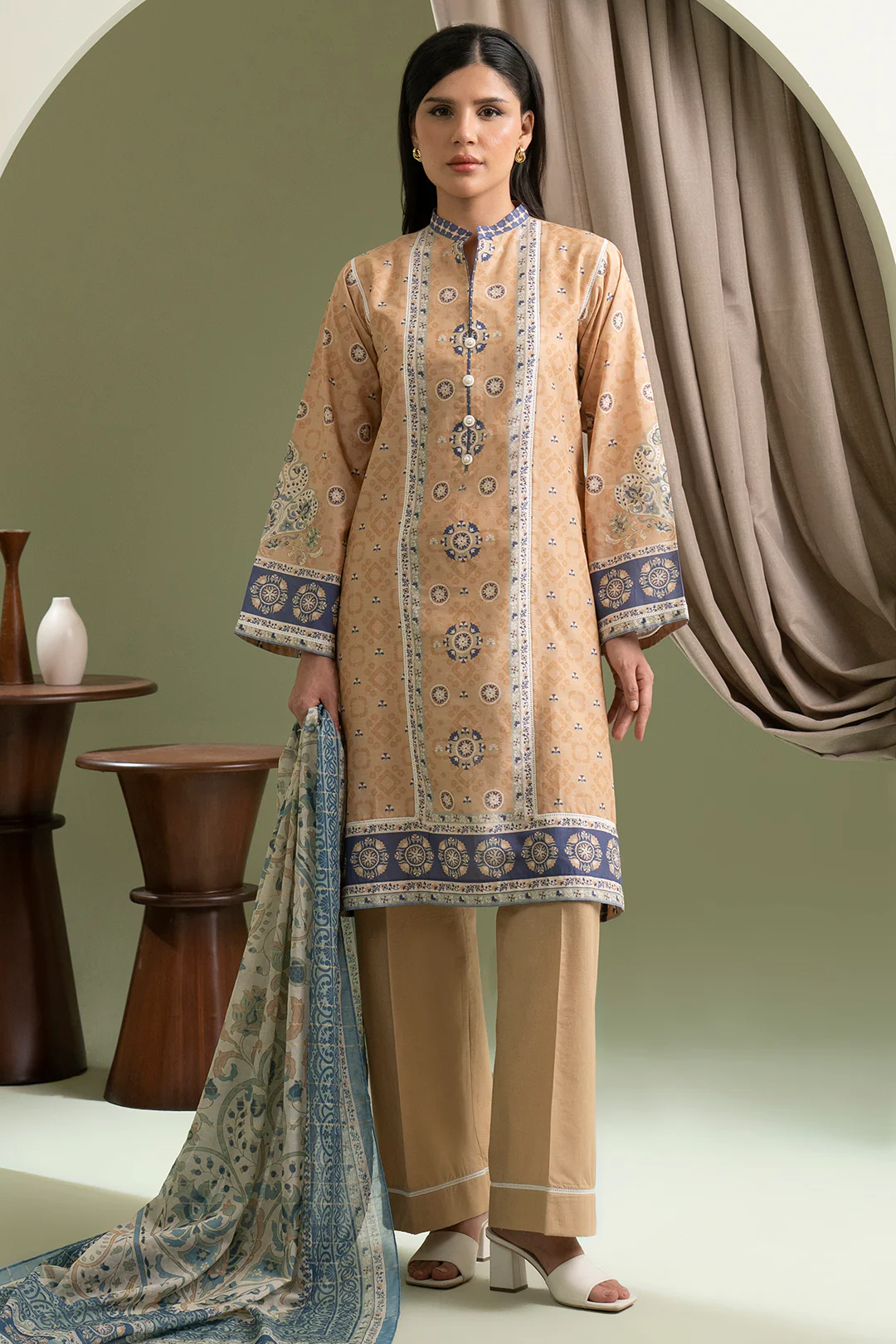 Shirt Shalwar Dupatta - 0507 - Image 2