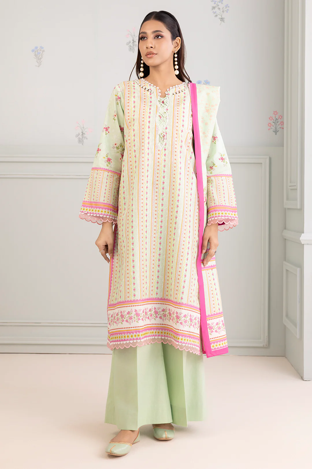 Shirt Shalwar Dupatta - 0564 - Image 2