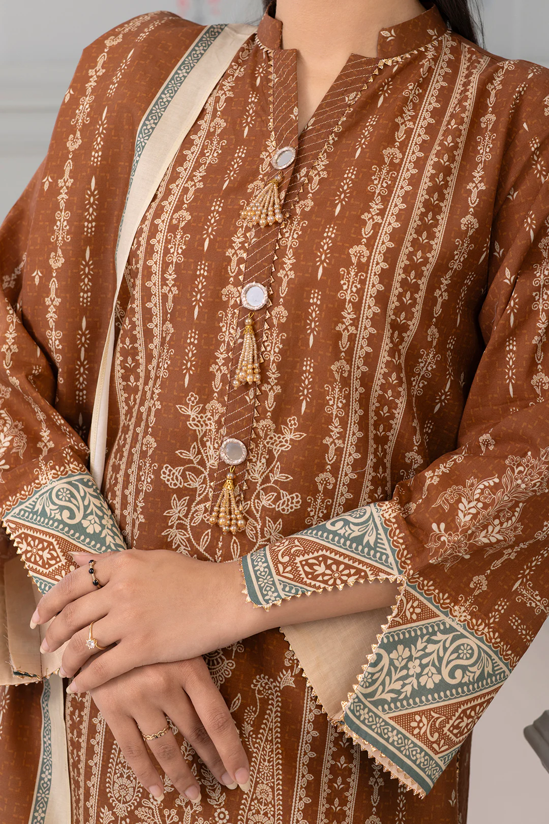 Shirt Shalwar Dupatta - 0568 - Image 4