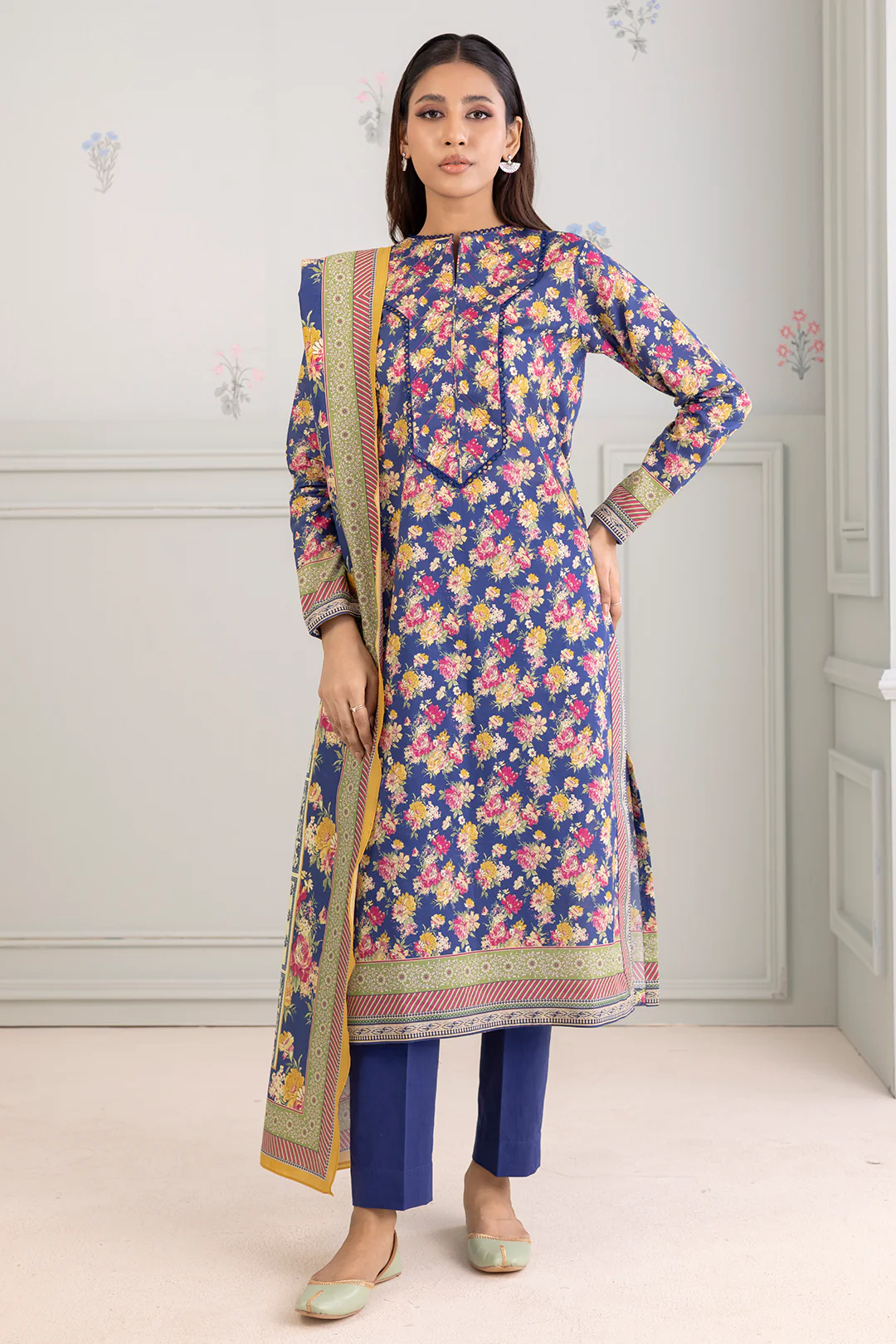 Shirt Shalwar Dupatta - 0569 - Image 2
