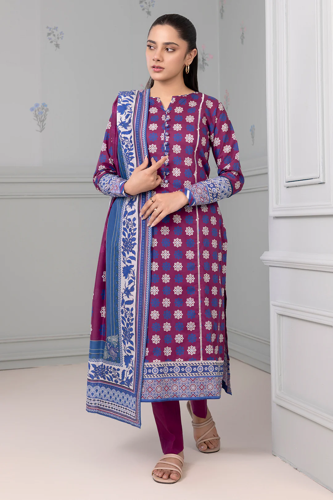 Shirt Shalwar Dupatta - 0571 - Image 4