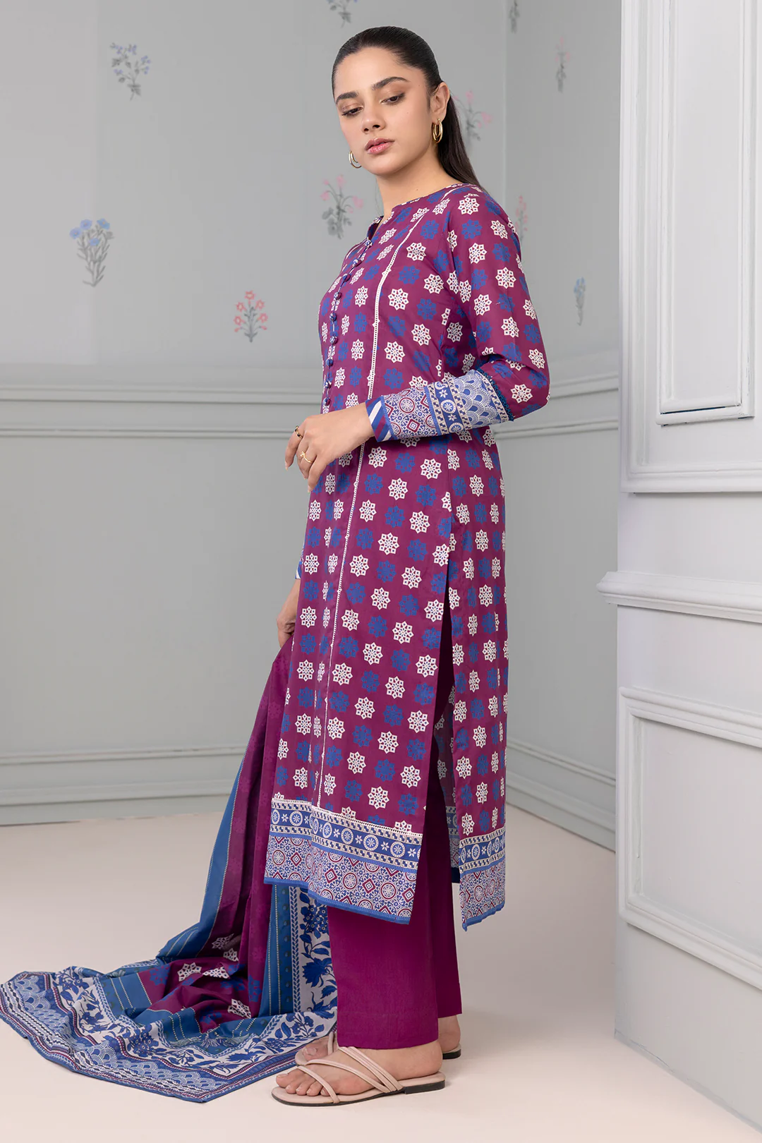 Shirt Shalwar Dupatta - 0571 - Image 6