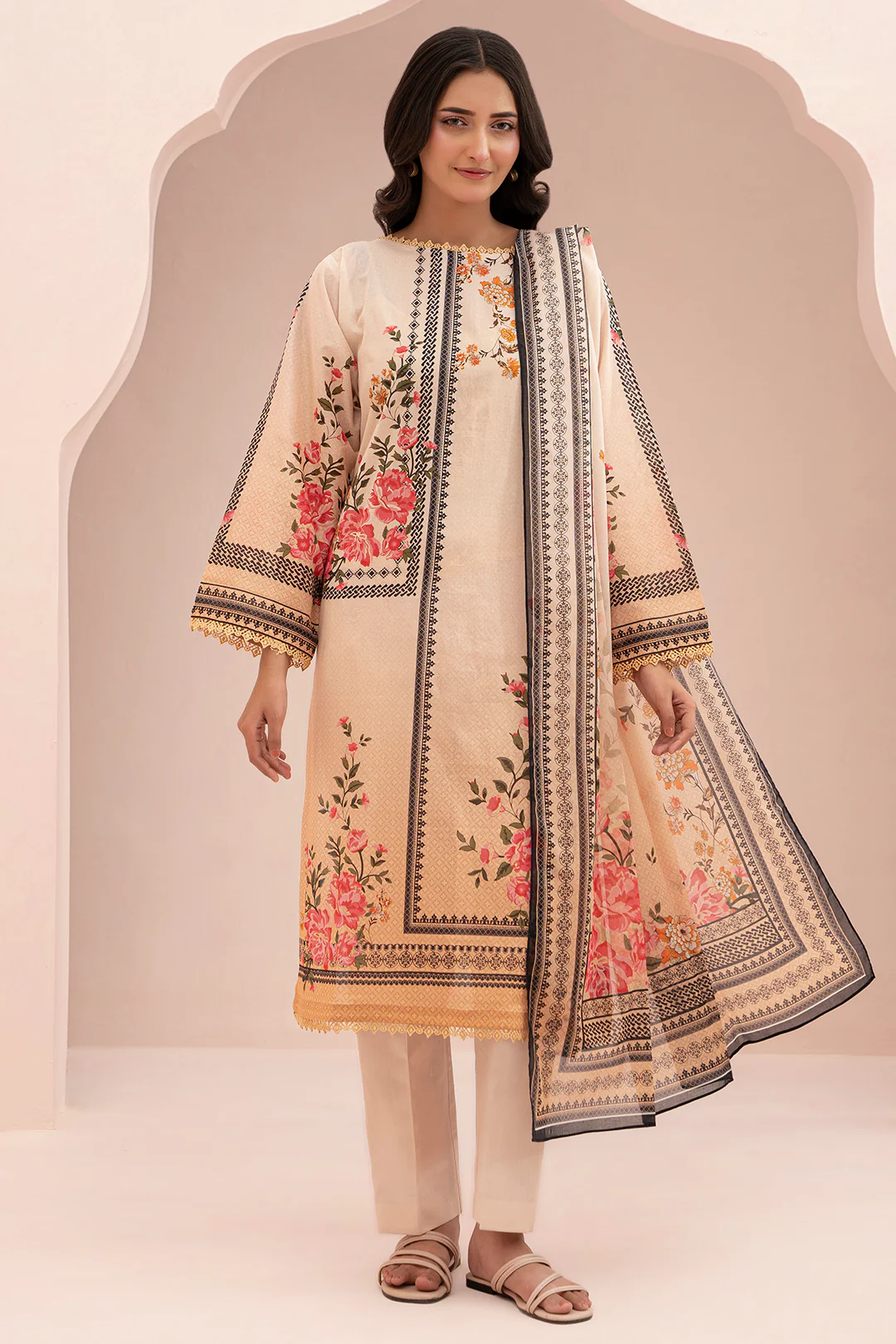 Shirt Shalwar Dupatta - 0577 - Image 2
