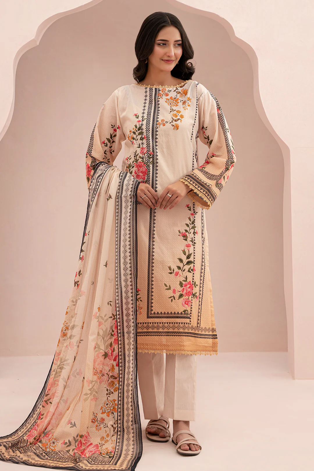 Shirt Shalwar Dupatta - 0577 - Image 4