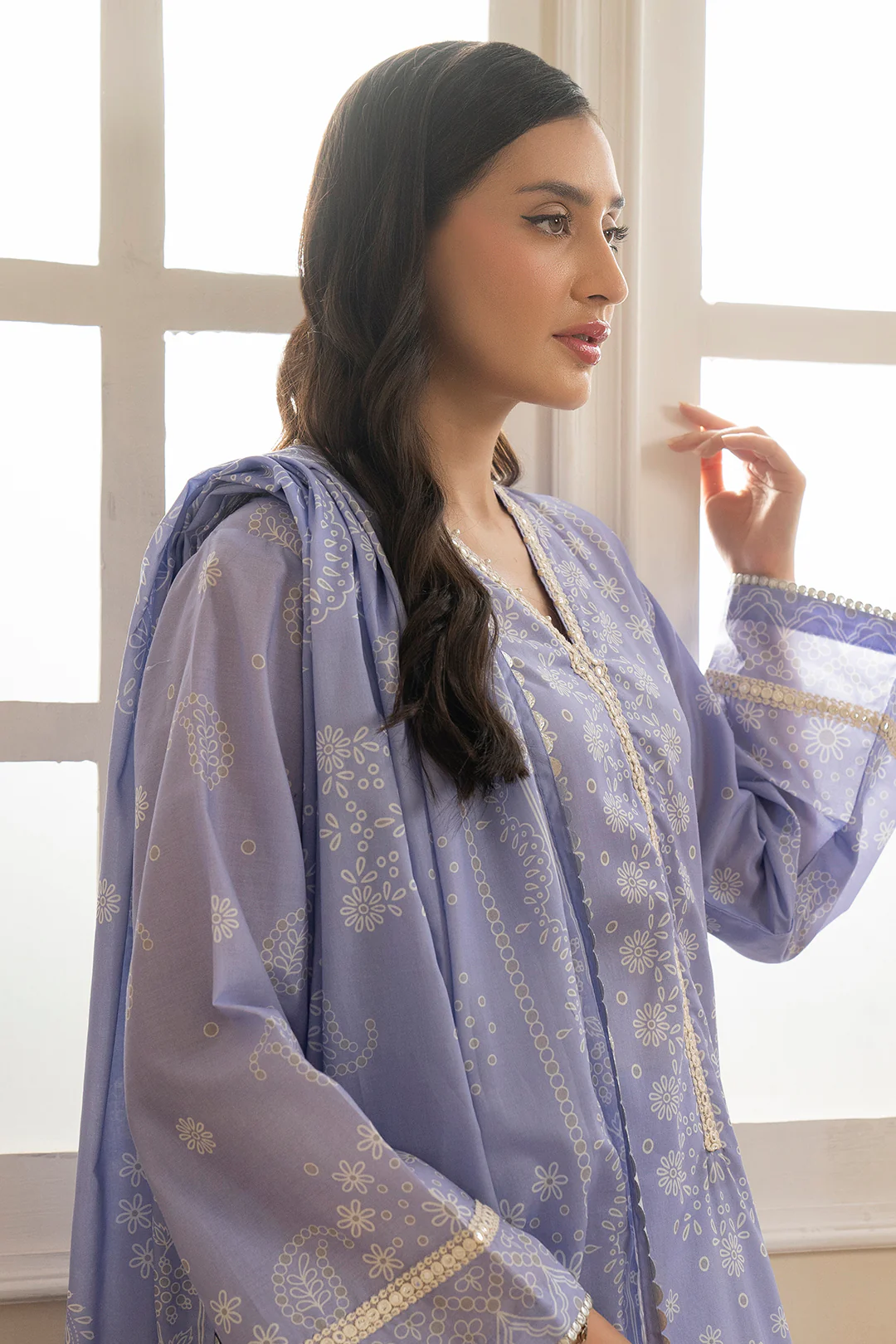 Shirt Shalwar Dupatta - 0586 - Image 7