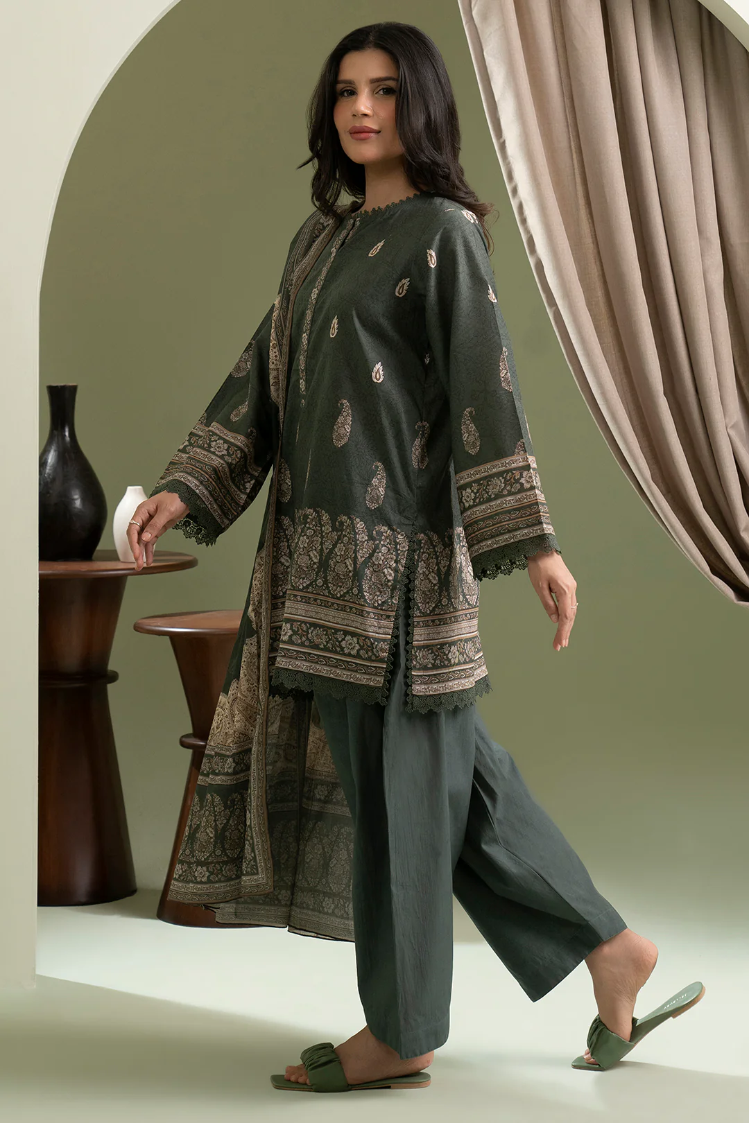 Shirt Shalwar Dupatta - 0588 - Image 13