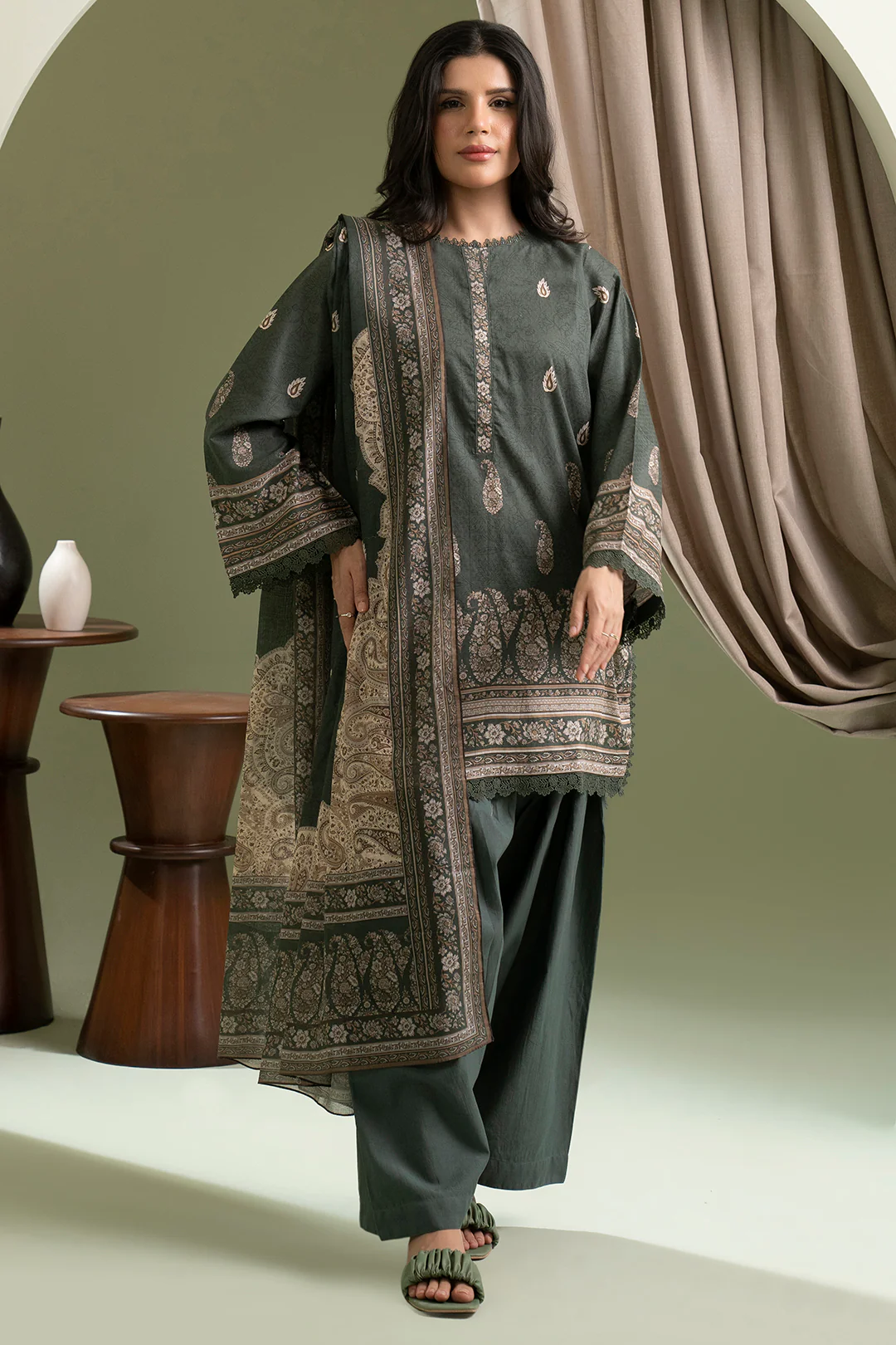 Shirt Shalwar Dupatta - 0588 - Image 6
