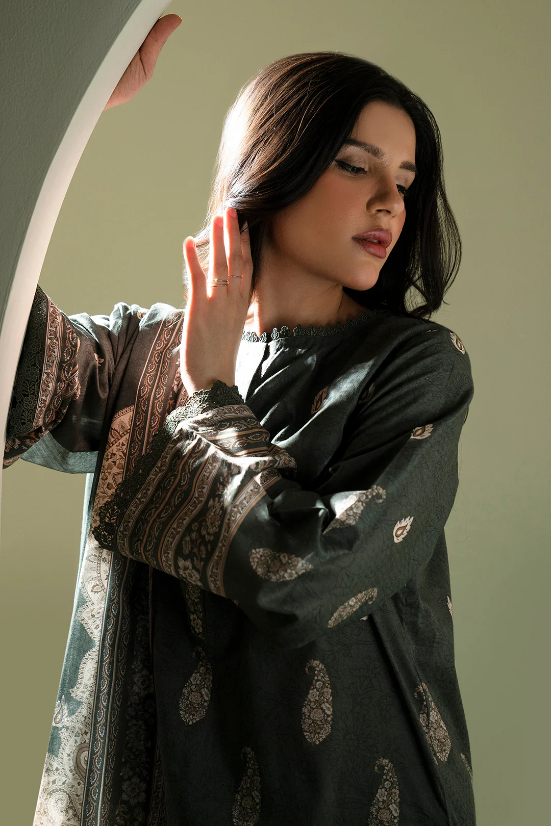 Shirt Shalwar Dupatta - 0588 - Image 9
