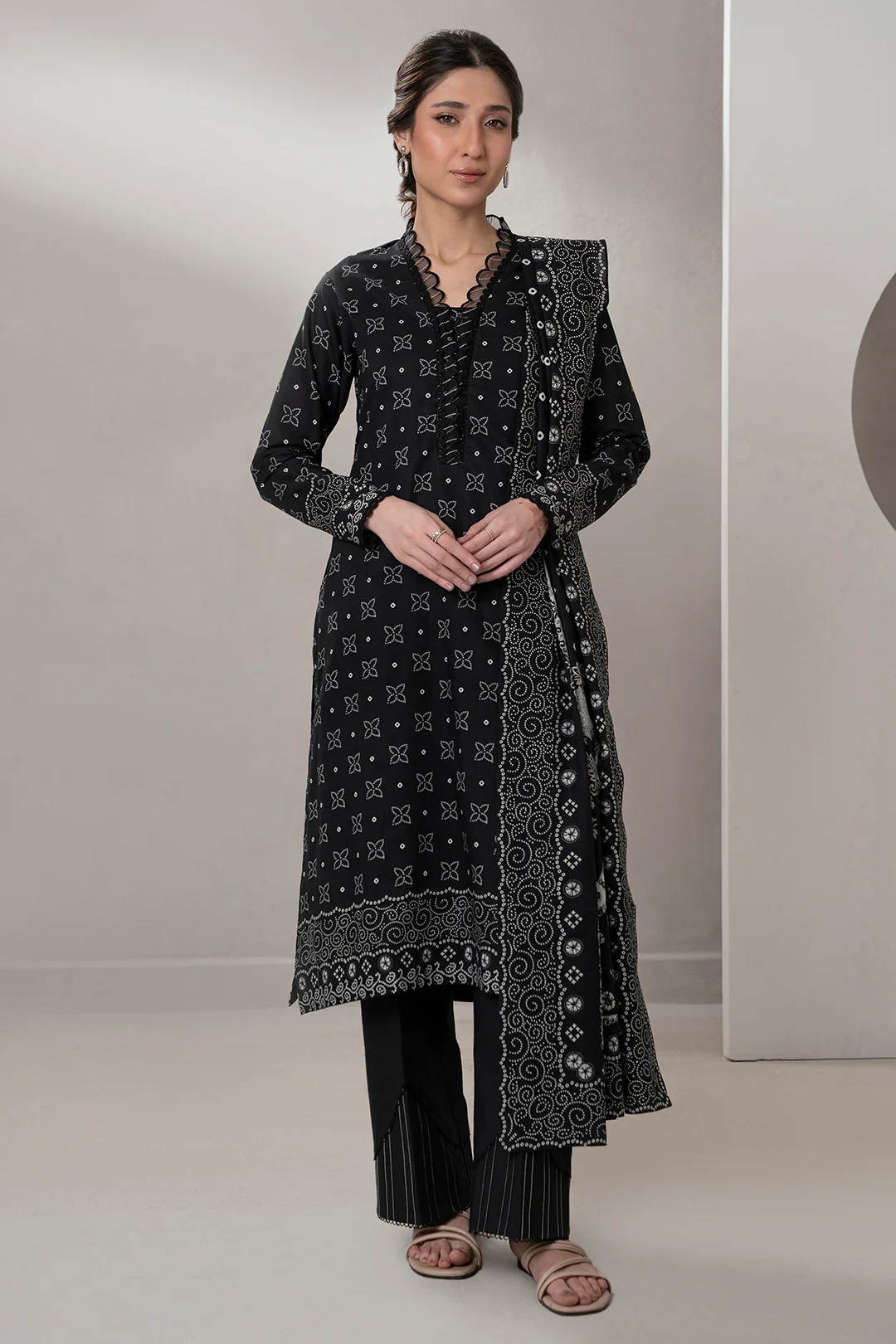 Shirt Shalwar Dupatta - 0591 - Image 4