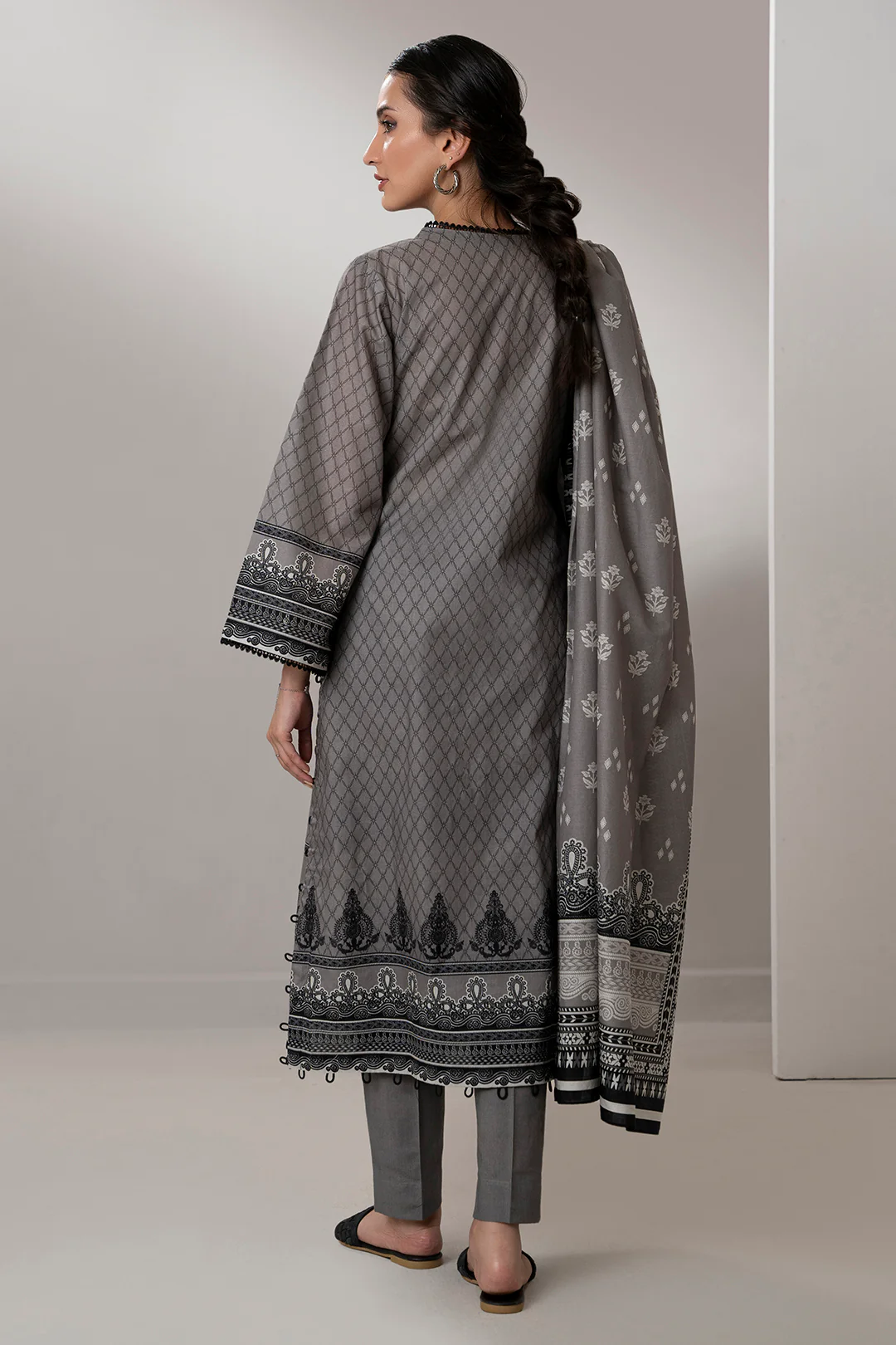 Shirt Shalwar Dupatta - 0651 - Image 6