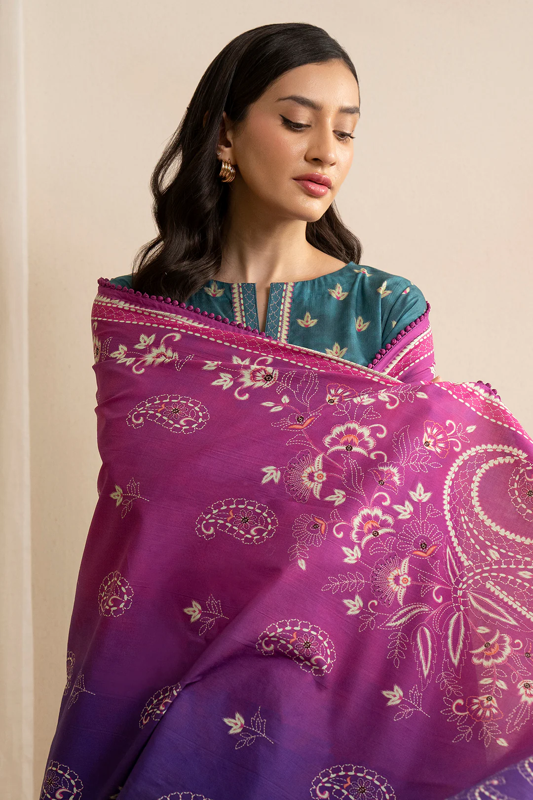 Shirt Shalwar Dupatta - 0655 - Image 2