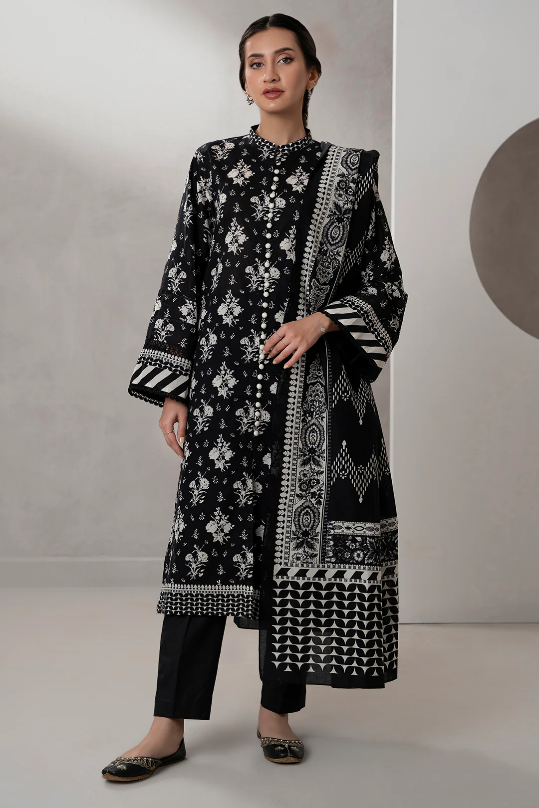 Shirt Shalwar Dupatta - 0657 - Image 2