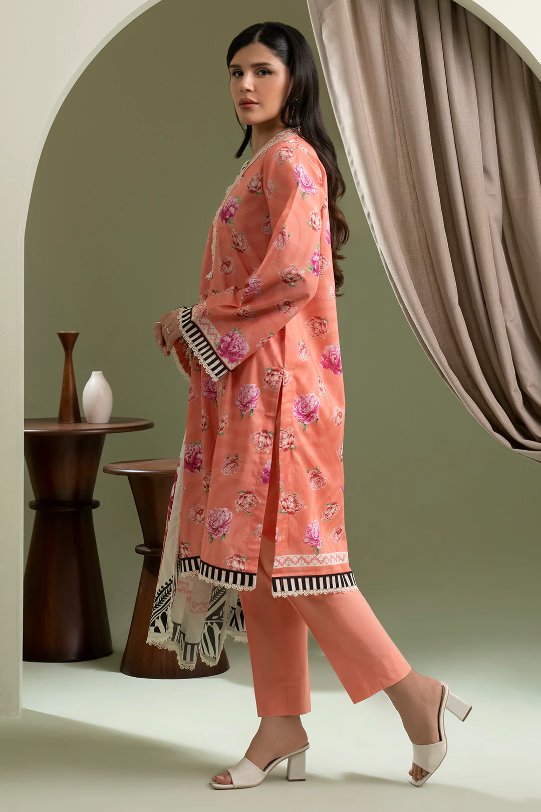 Shirt Shalwar Dupatta - 0660 - Image 6