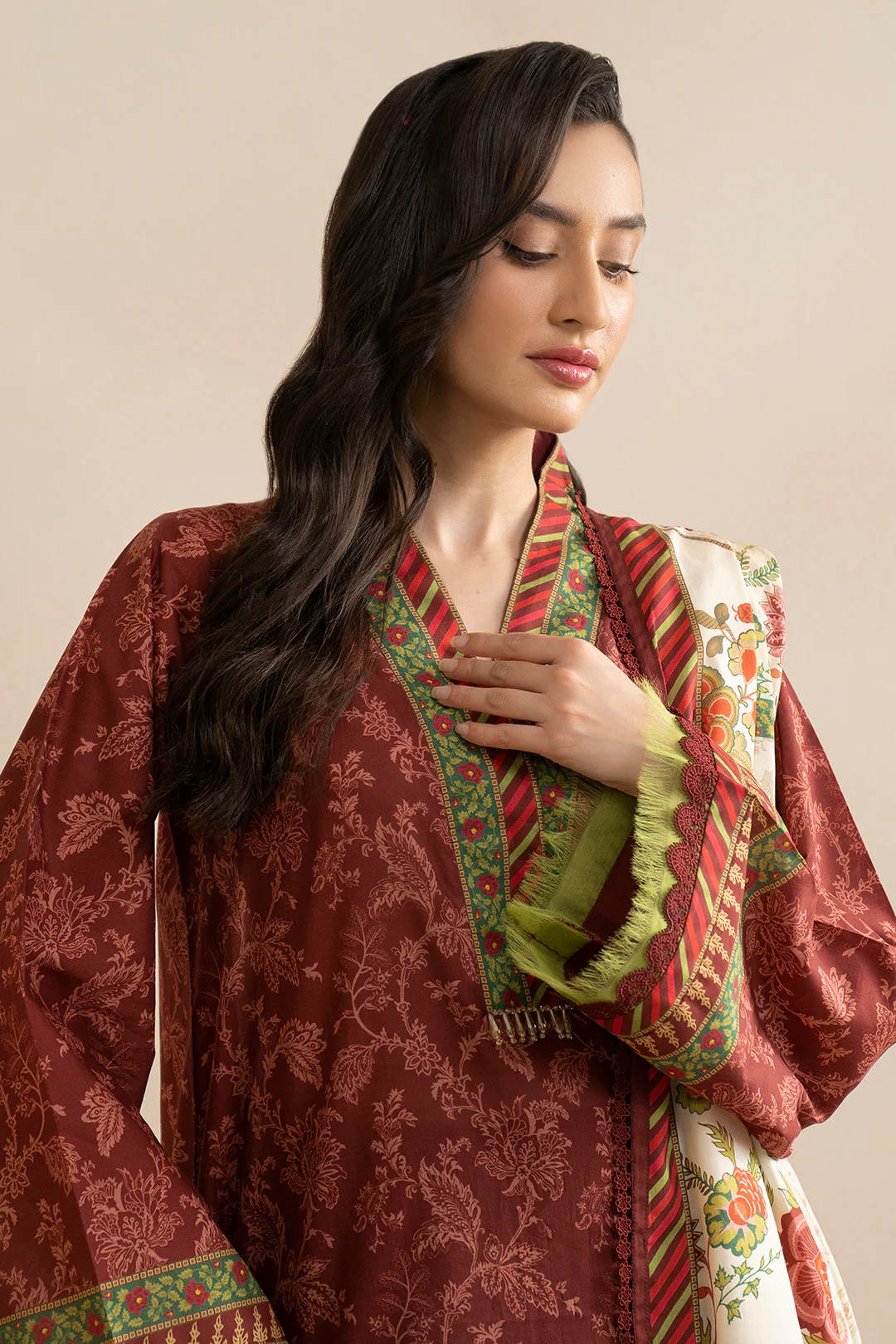 Shirt Shalwar Dupatta - 0661 - Image 3