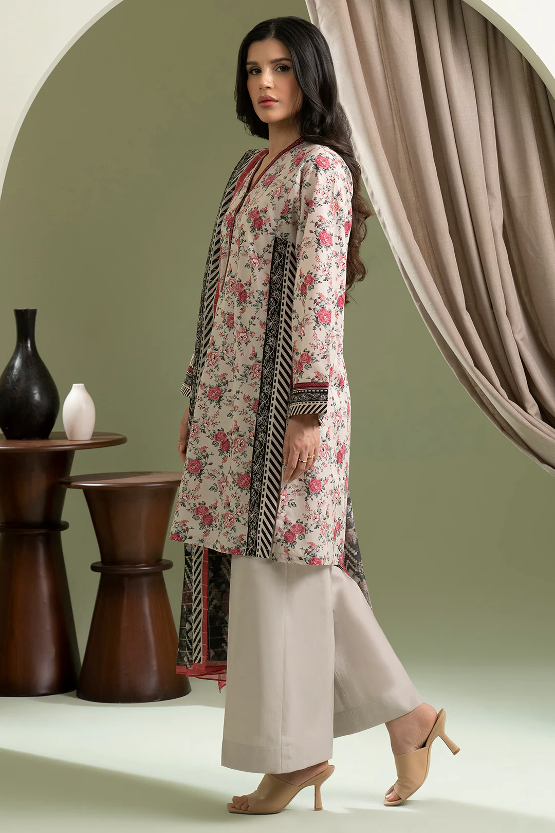 Shirt Shalwar Dupatta - 0665 - Image 10