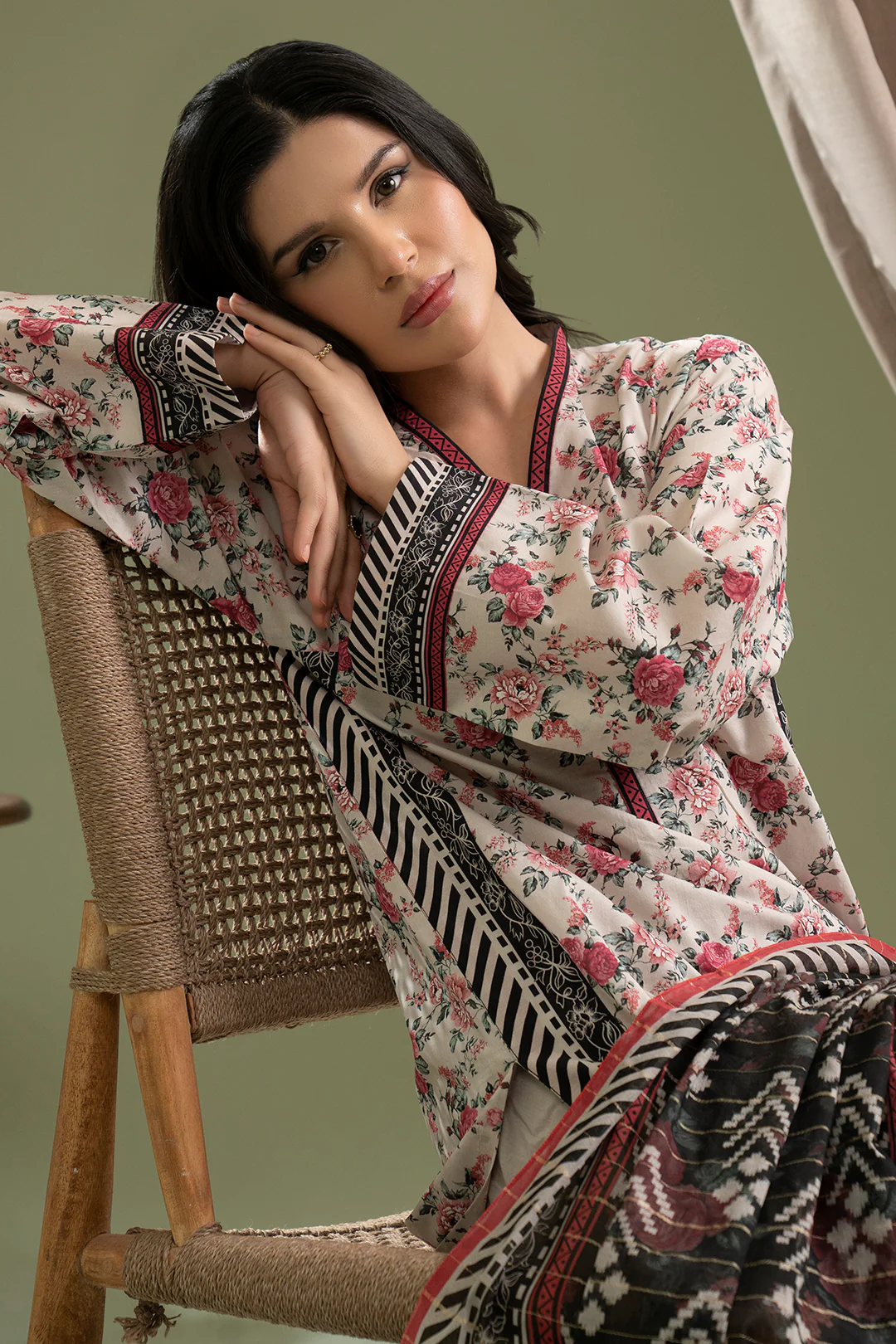 Shirt Shalwar Dupatta - 0665 - Image 3