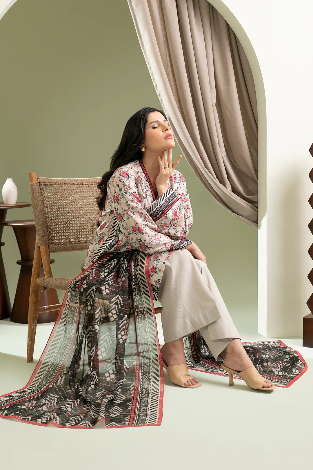 Shirt Shalwar Dupatta - 0665 - Image 8