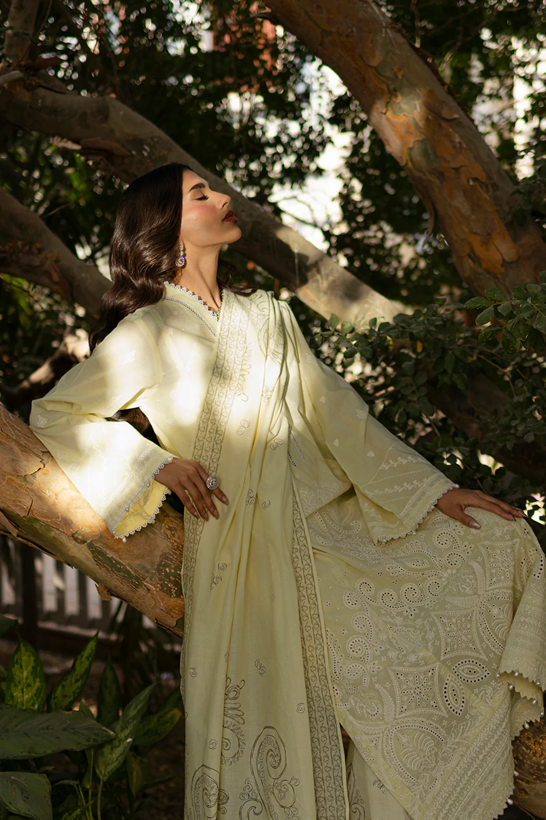 Embroidered Shirt Shalwar Dupatta - 0790 - Image 13