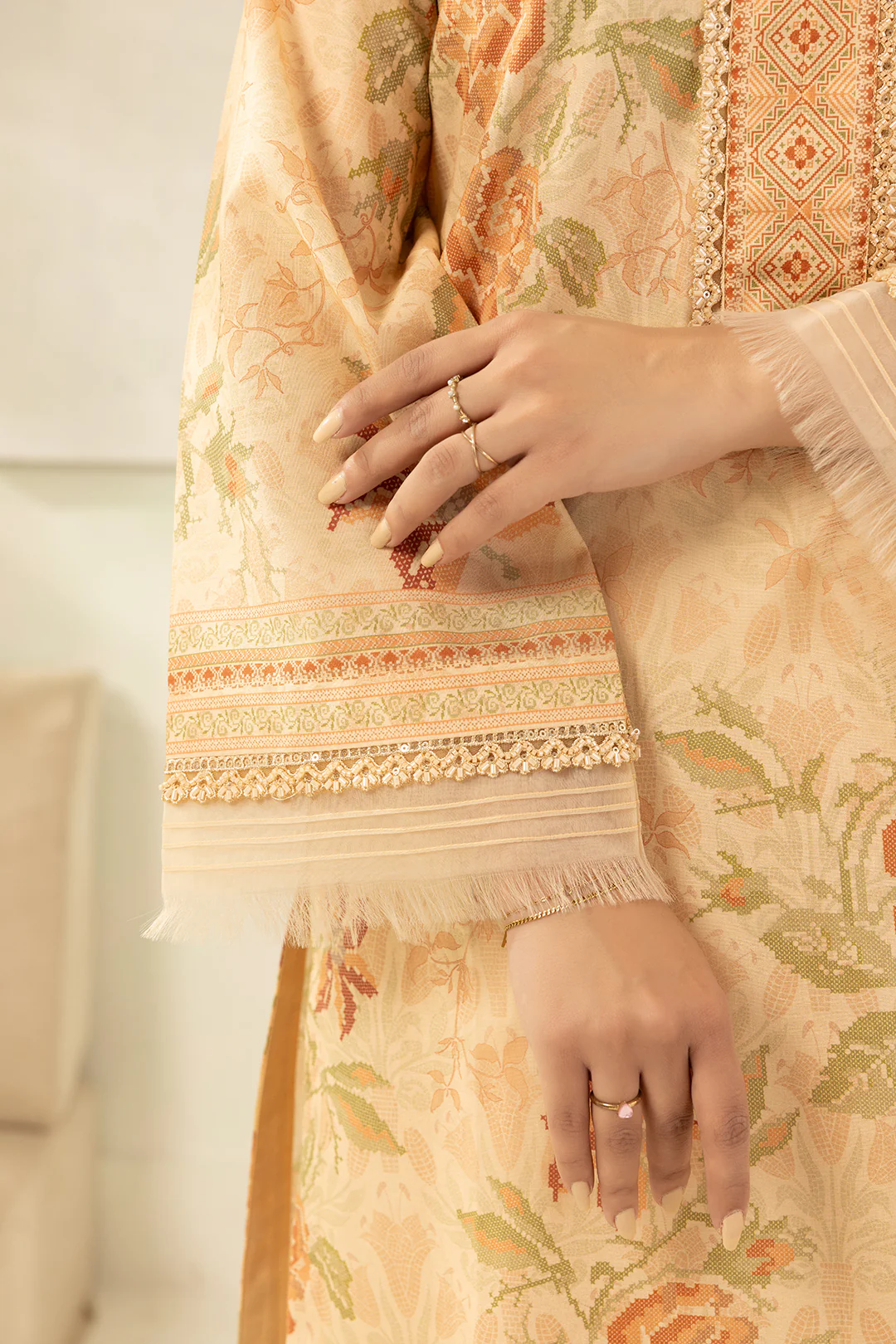 Shirt Shalwar Dupatta - 0418 - Image 8