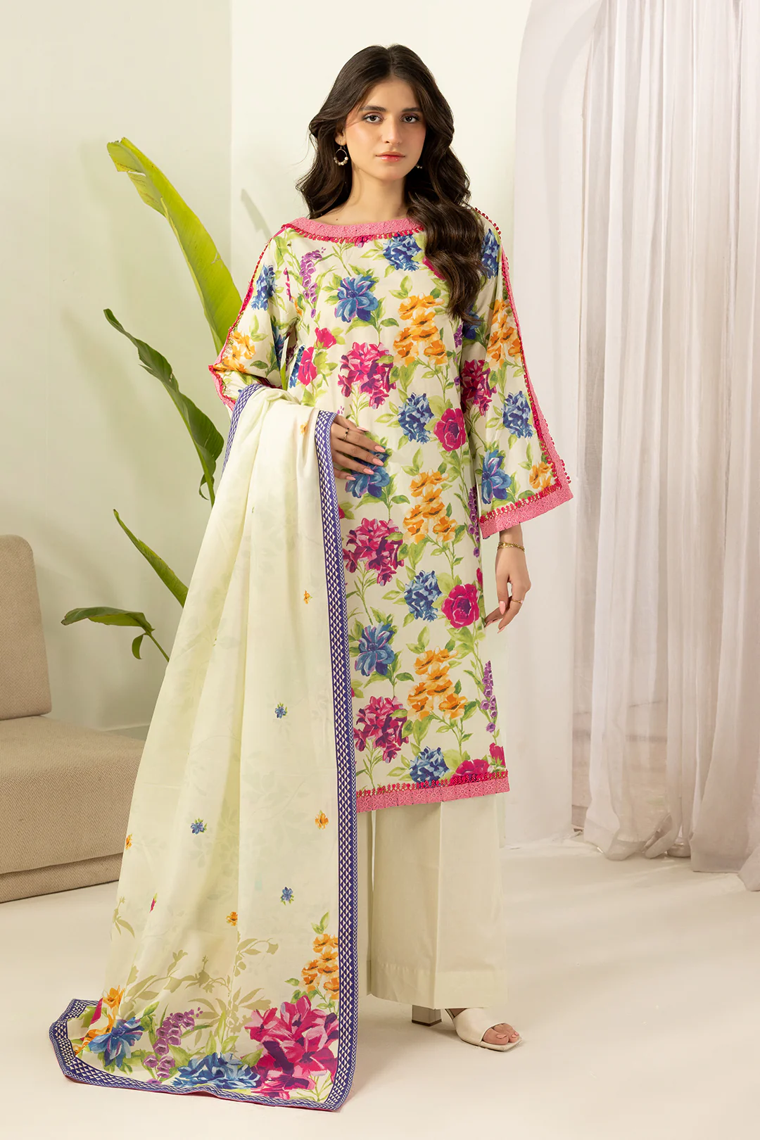 Shirt Shalwar Dupatta - 0419 - Image 3